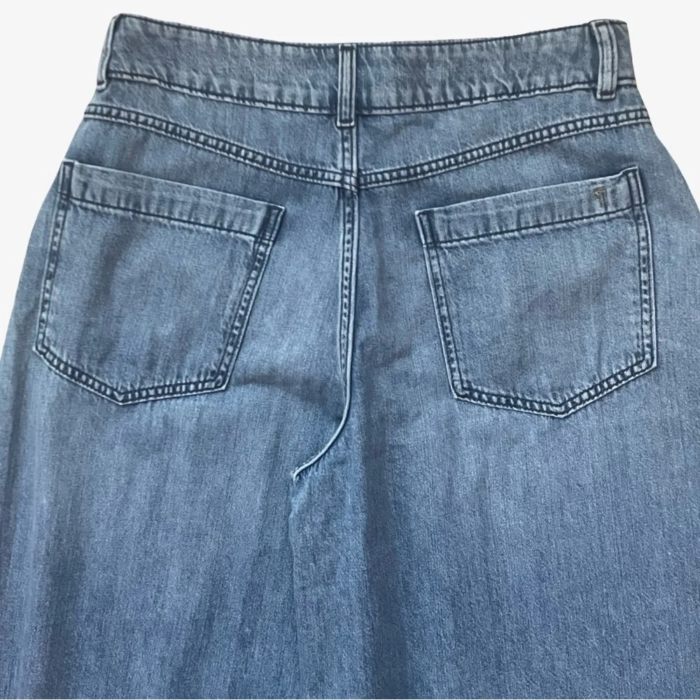 Anthropologie Pilcro Mid-Rise Super Wide Leg Jeans
Elkhorn Coral Blue 30 NWT - Picture 7 of 16